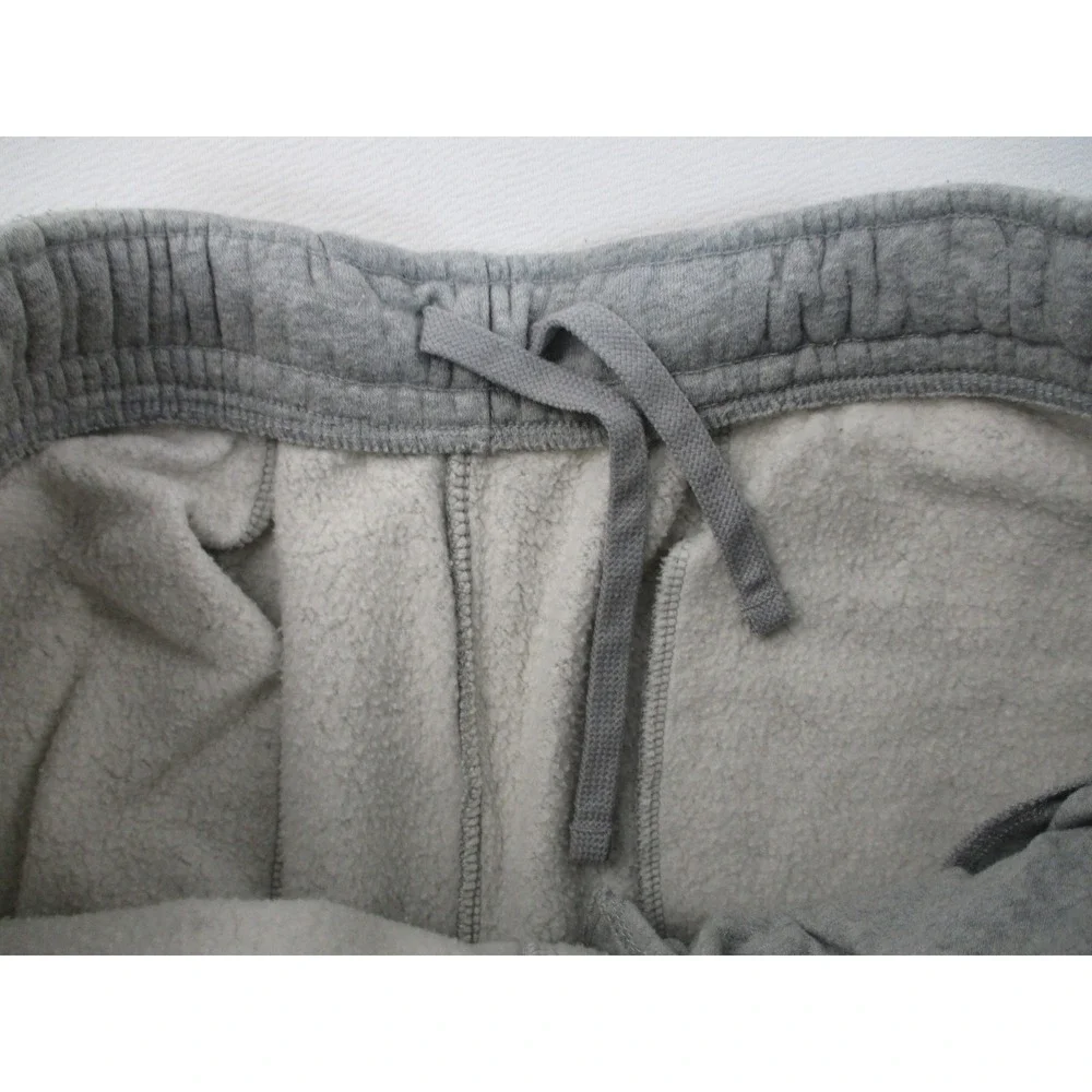 Nike Joggers Mens M Gray Club Fleece Sweatpants BV2671-063 Embroidered Logo